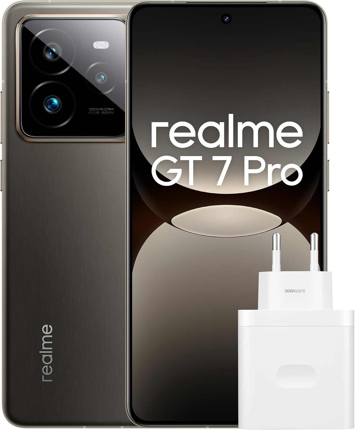 Realme GT 7 Pro 5G – 12+256 Go, Snapdragon 8 Elite, Ultra Net AI Camera, Écran RealWorld Eco², Batterie Titan 6500 mAh