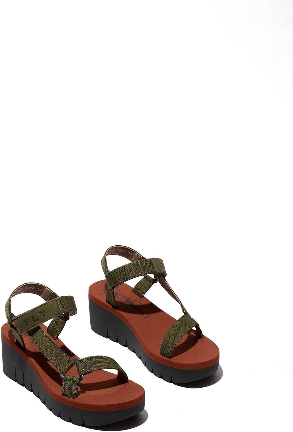 Detalle de FLY London Yefa726fly Sandale Keilabsatz