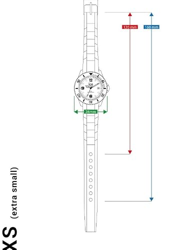 Detalle de Ice-Watch ICE cartoon Dino – Blaue Jungenuhr mit Silikonarmband, Extra Small (018931)