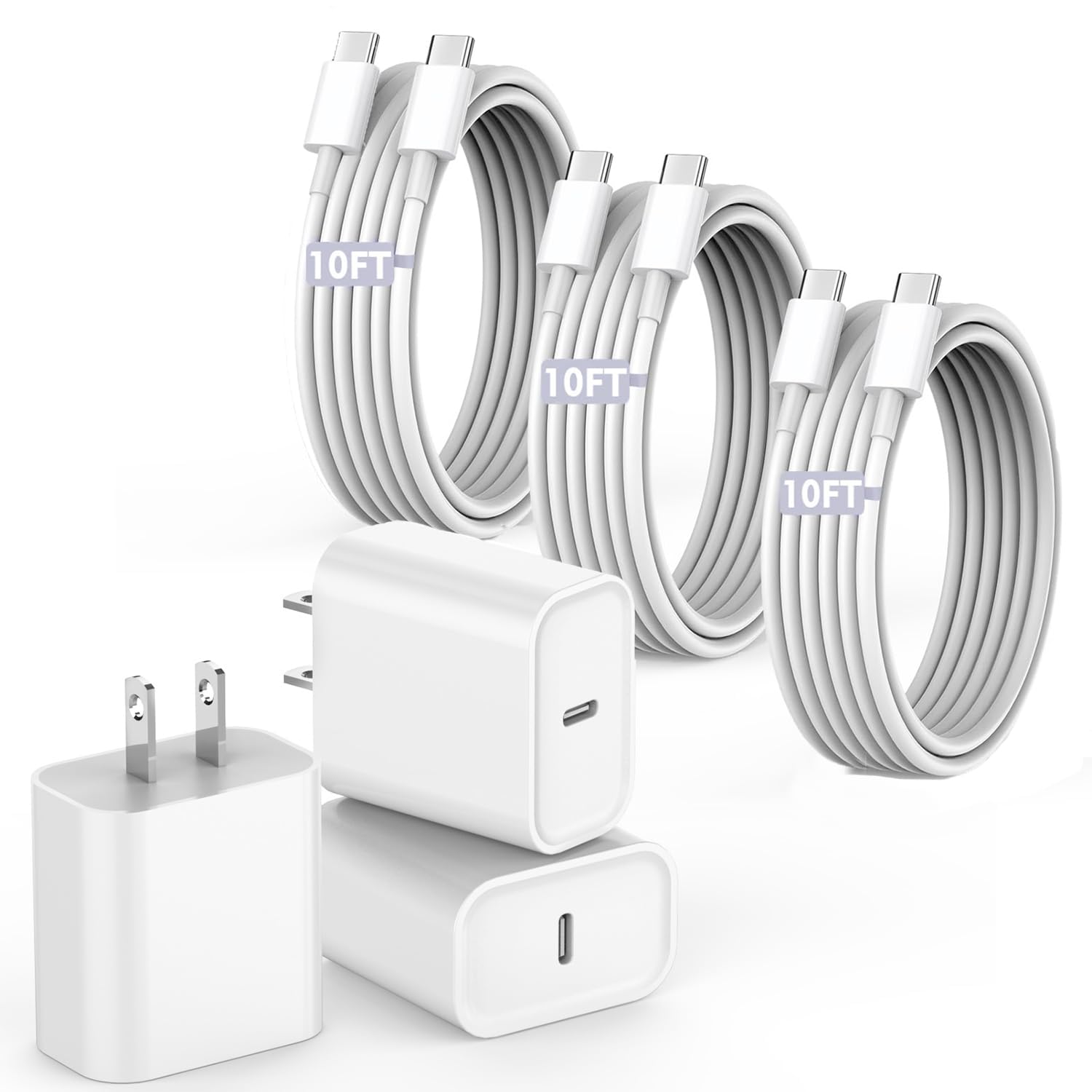 Detalle de 10FT Fast Charging Cable for iPhone