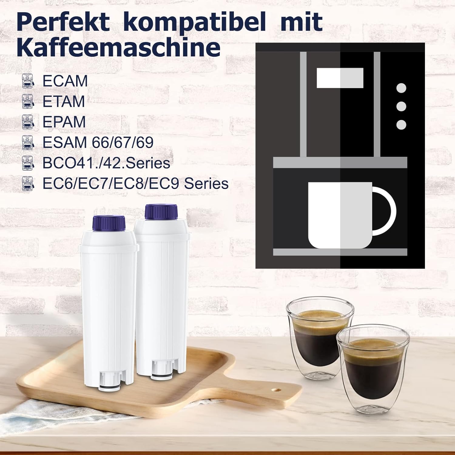 Thumbnail 1 de ARETHONE DLSC002 Wasserfilter 10 Stück