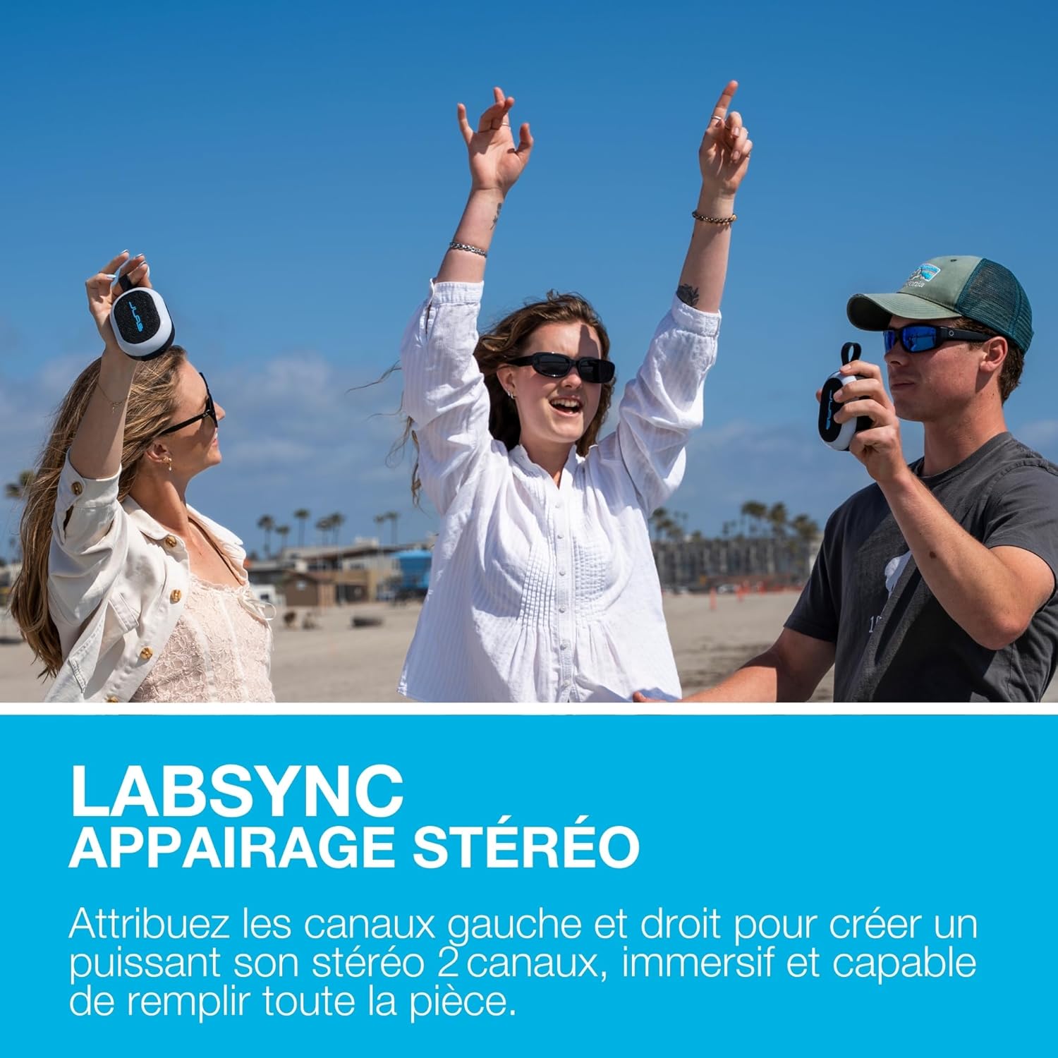 Thumbnail 4 de JLab Pop Party Enceinte Bluetooth 5W