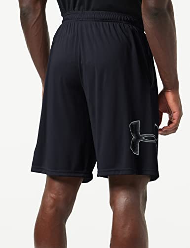Thumbnail 5 de Under Armour Men's Tech Graphic Running Shorts – Breathable, Ultra-Light, Black/Graphite (XL UK)