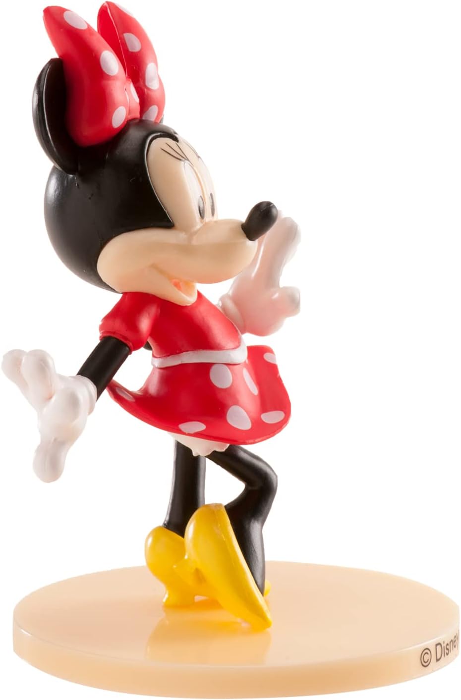 Thumbnail 3 de Décoration de gâteau Dekora Minnie Mouse en PVC (figurine Minnie pour gâteau) 9 cm, multicolore