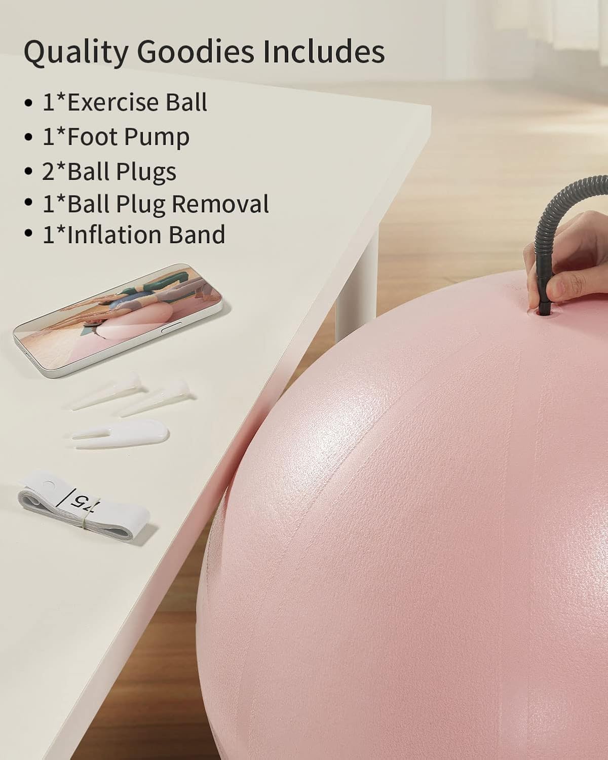 Thumbnail 5 de YOTTOY Anti-Burst Exercise Ball ⚙