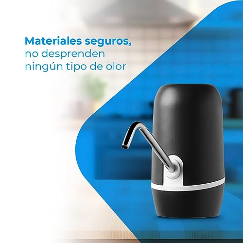 Thumbnail 3 de NK dispensador de agua automático con carga USB y dosificador de acero (agua fría) negro