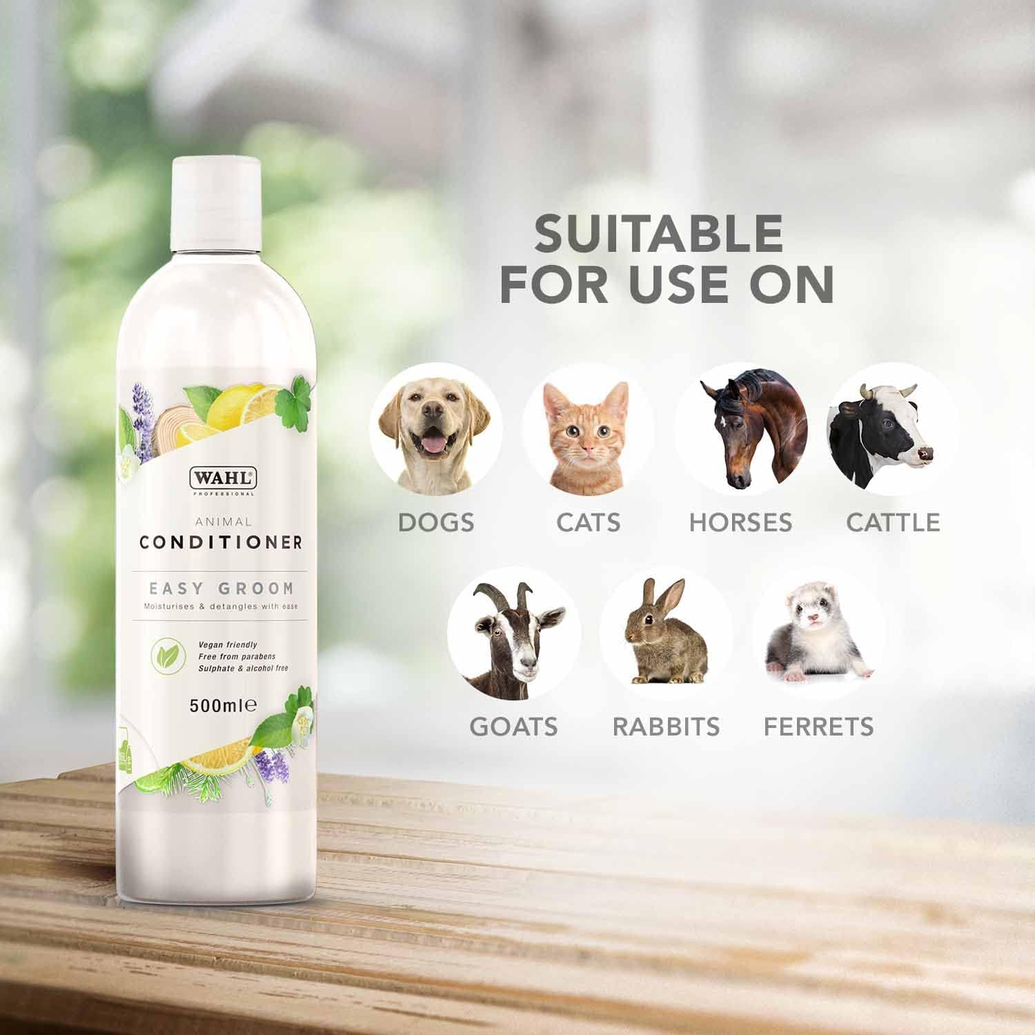 Thumbnail 2 de Wahl Easy Groom Animal Conditioner 500ml — 64:1 Concentrate with Vitamin E