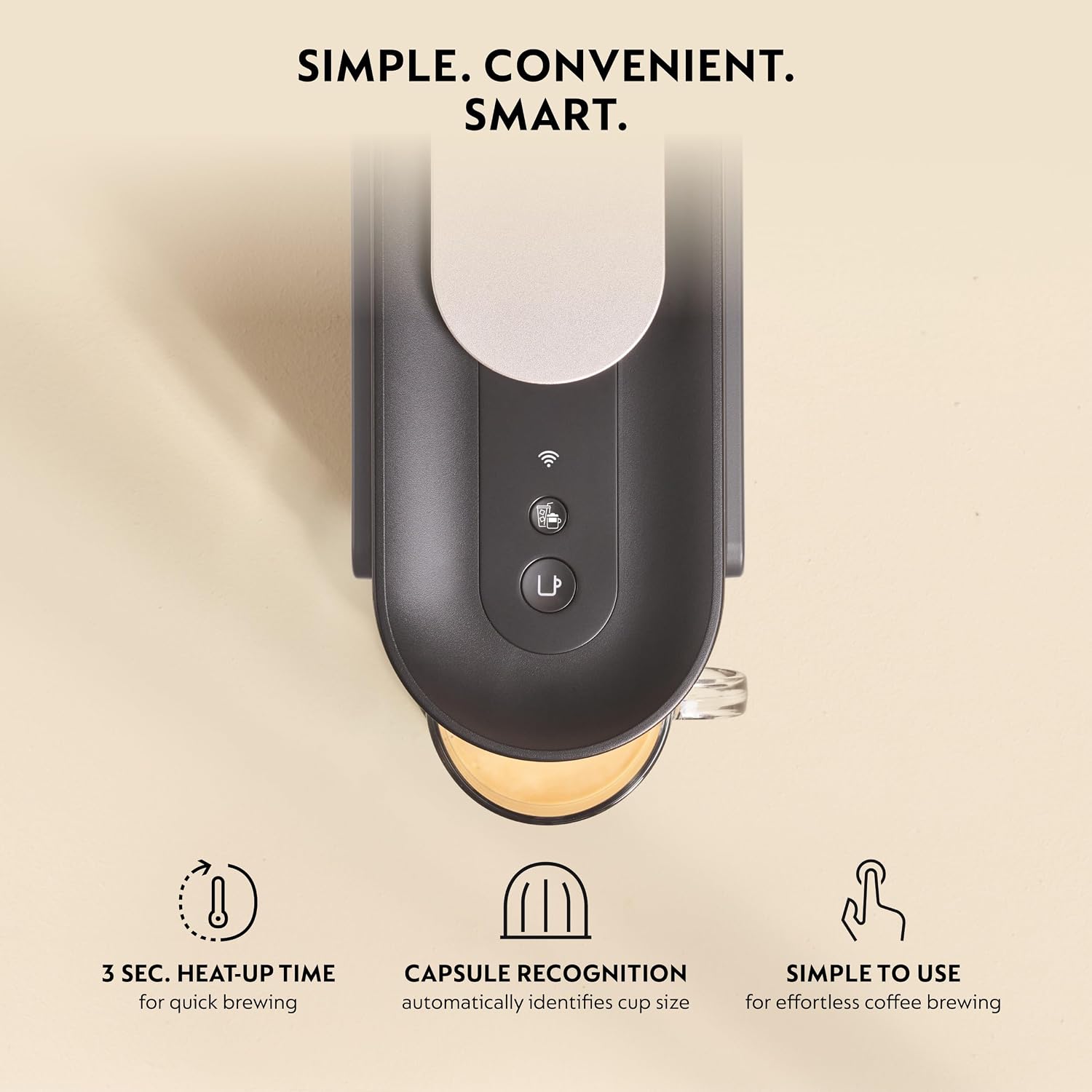 Detalle de Nespresso Vertuo Up coffee and espresso maker