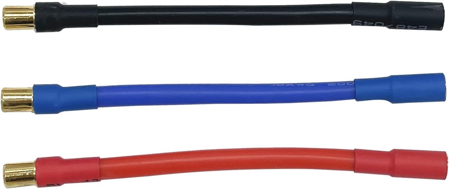 Thumbnail 2 de Nuofany 6.5mm Bullet ESC Extension Cable 10AWG