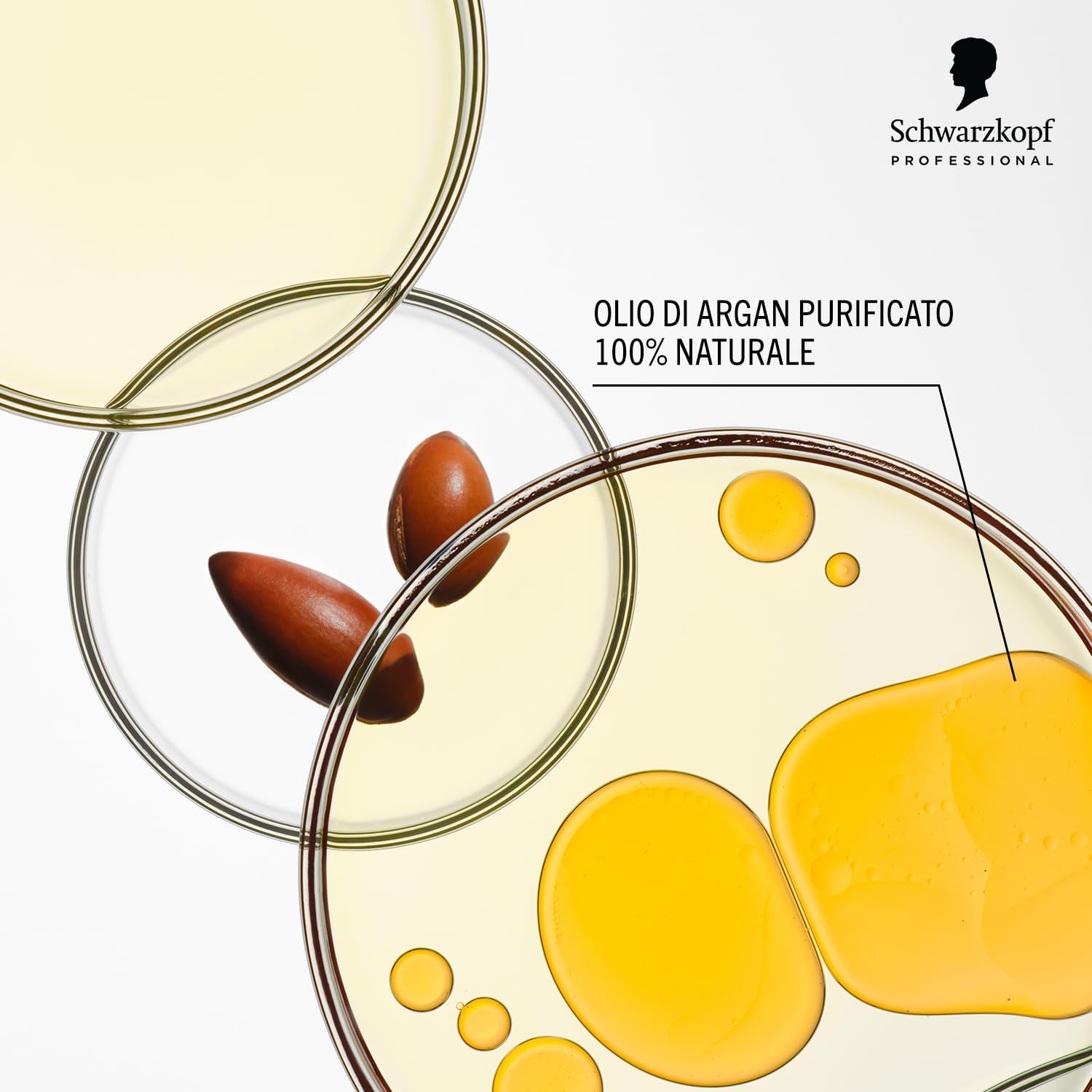 Detalle de Schwarzkopf Professional Oil Ultime Argan Finishing Oil – Olio per Capelli Normali e Spessi, 100 ml