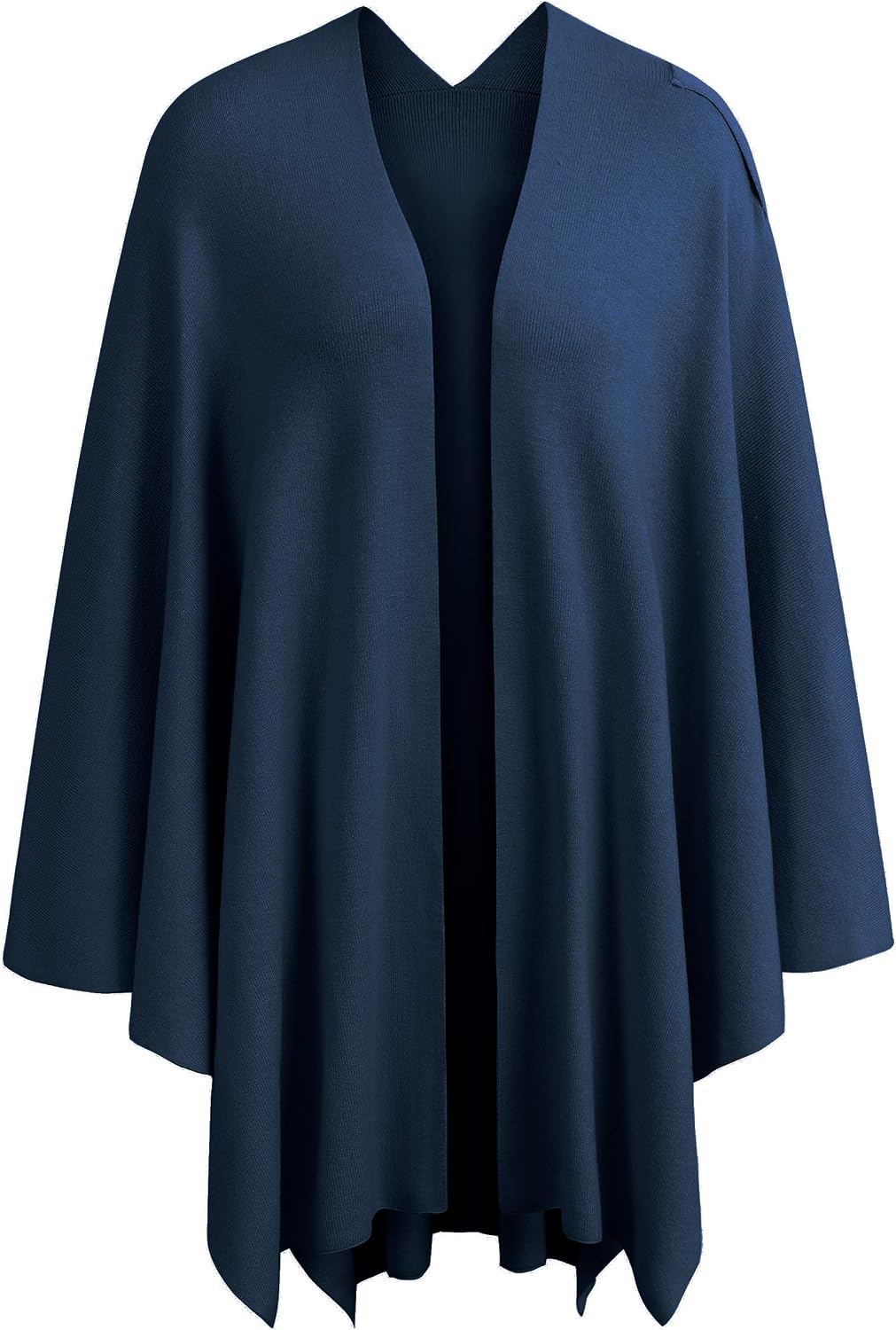 Thumbnail 2 de PULI women’s cross front shawl wrap cardigan poncho for evening wear, weddings and travel