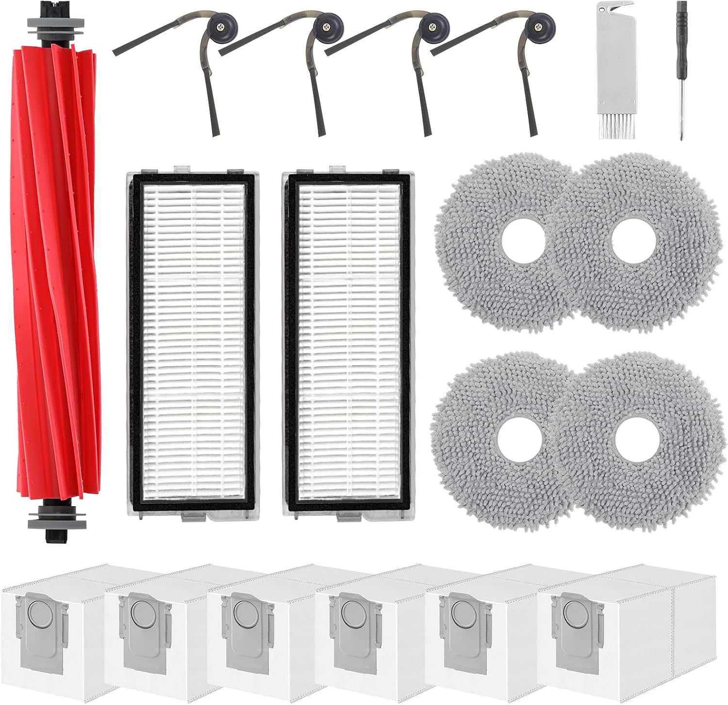 Detalle de Spofan Zubehör Roborock Qrevo 2 HEPA-Filter đ§č