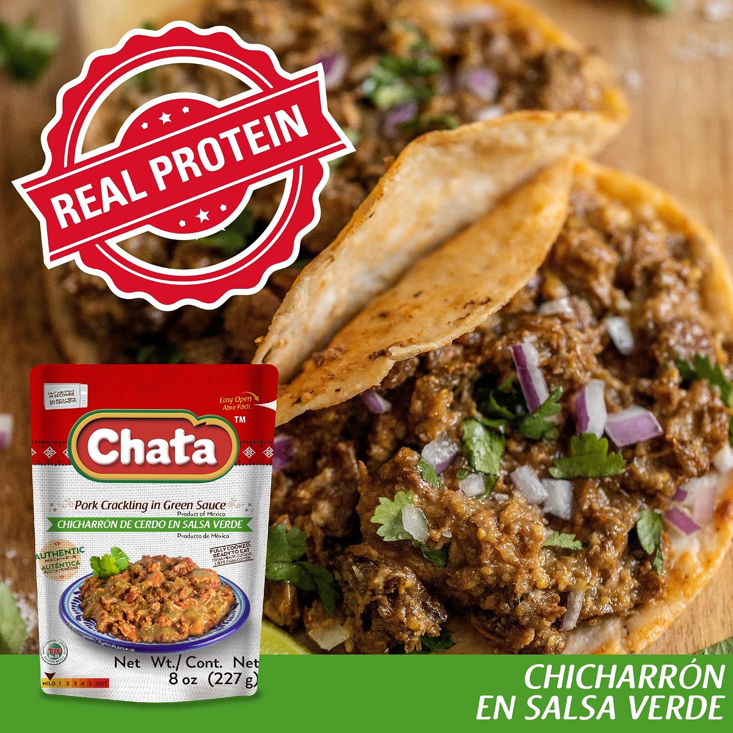Thumbnail 6 de Chata Mexican Meats Variety Pack, 8.8 oz (6 Pack), Assorted Flavors