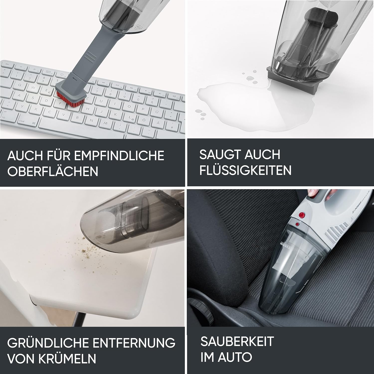 Thumbnail 2 de SEVERIN S'POWER home & car 3-in-1 Akku-Handstaubsauger HV 7144