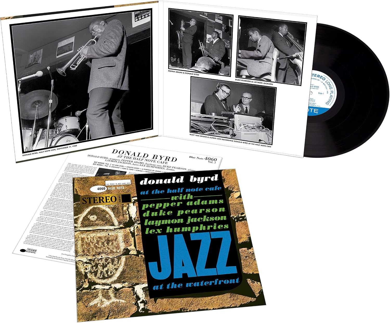 Thumbnail 1 de Donald Byrd『At The Half Note Cafe』アナログLPレコード