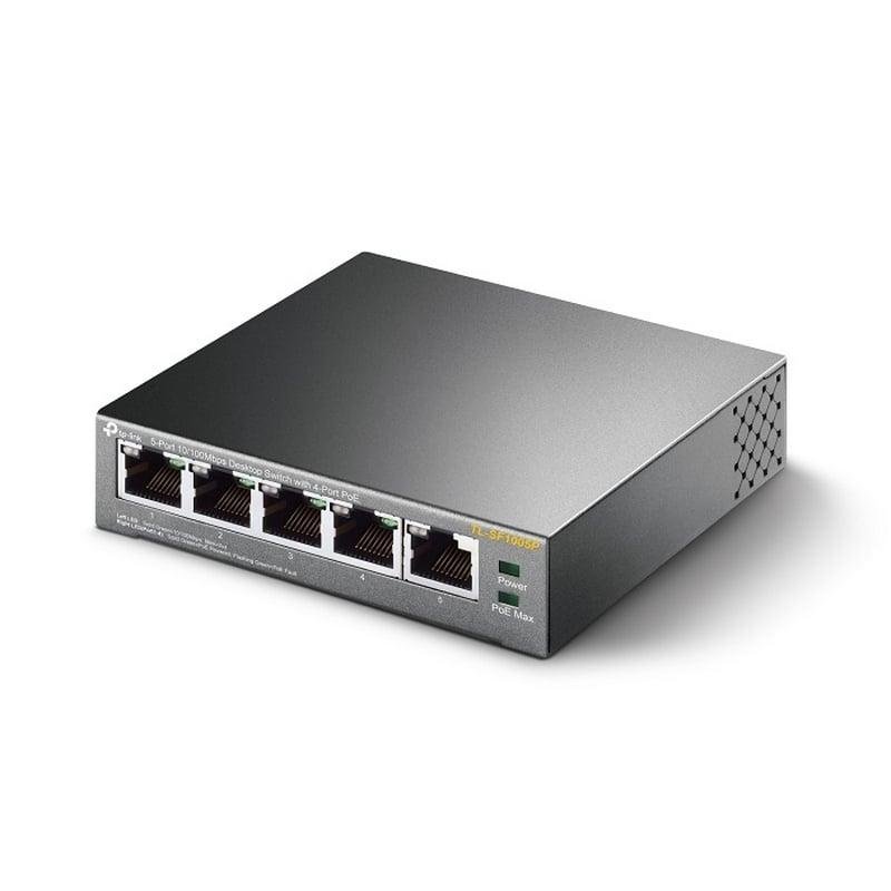 Thumbnail 2 de TP-Link TL-SF1005P: Switch de sobremesa 5 puertos PoE para pequeñas redes