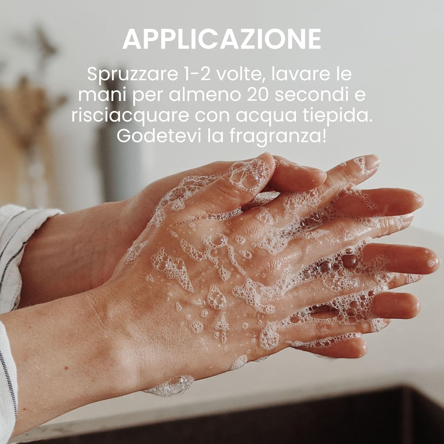 Detalle de Jean & Len Lavamani e Corpo Peonia e litchi – sapone liquido ricarica 1,5 L, vegan, senza parabeni e siliconi