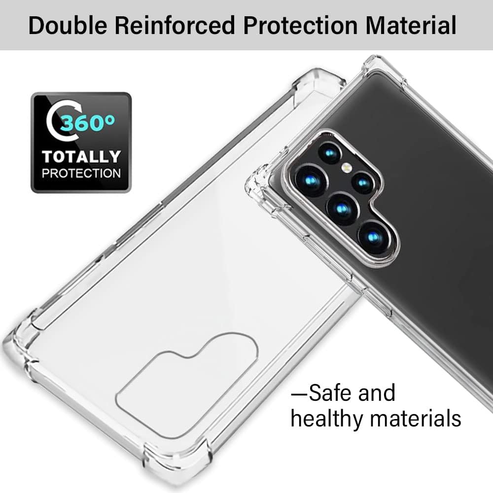 Thumbnail 6 de Clear Slim TPU Case for Samsung Galaxy S22 Ultra