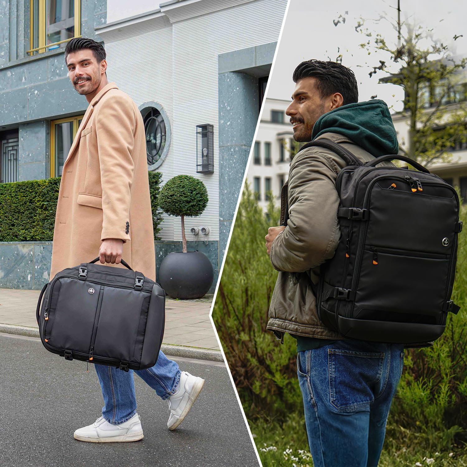 Detalle 2 de Swissdigital Design Travel Laptop Backpack 43L