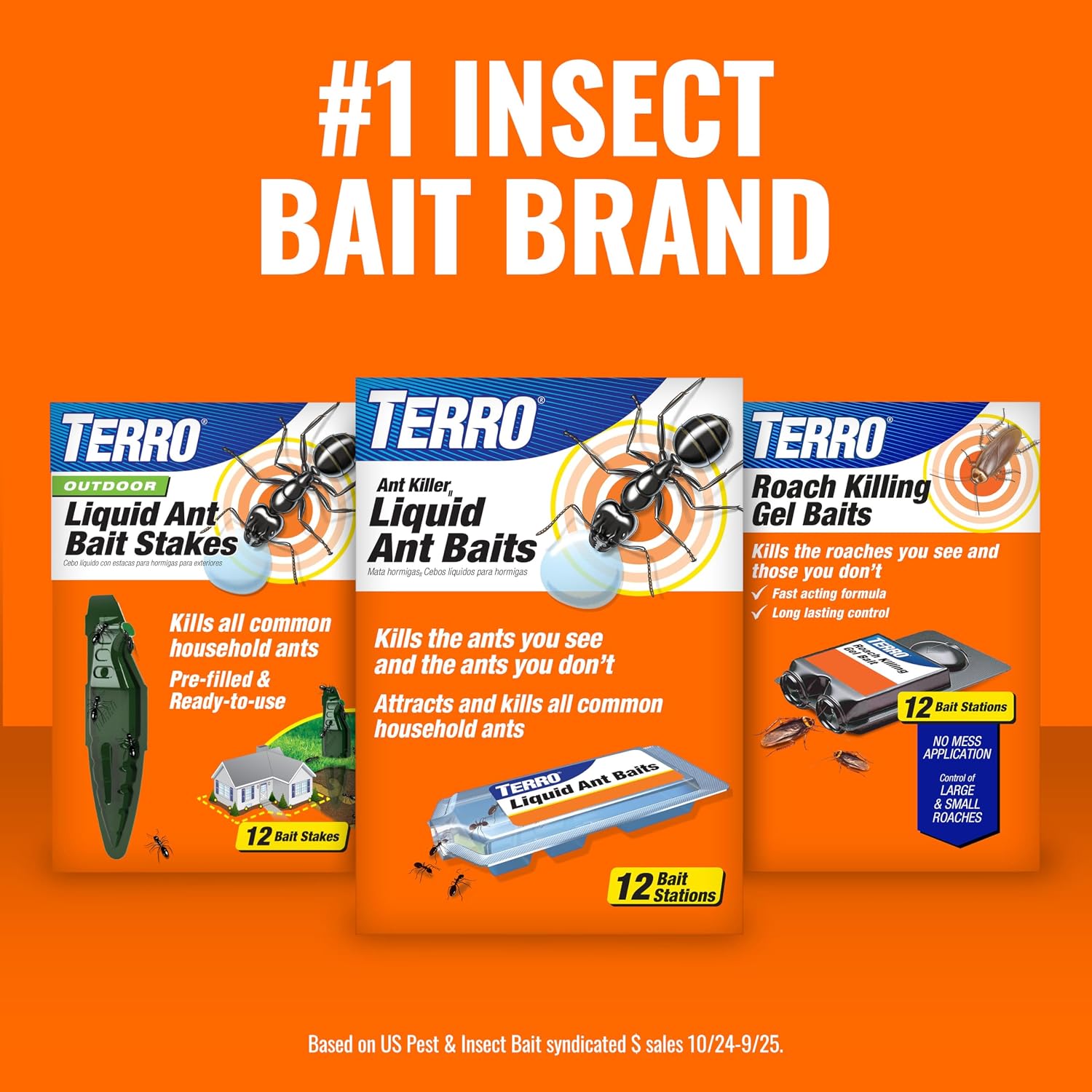 Detalle de Terro Ant Killer Bait Stations T300B — Liquid Ant Bait for Indoor Control (12 Count)
