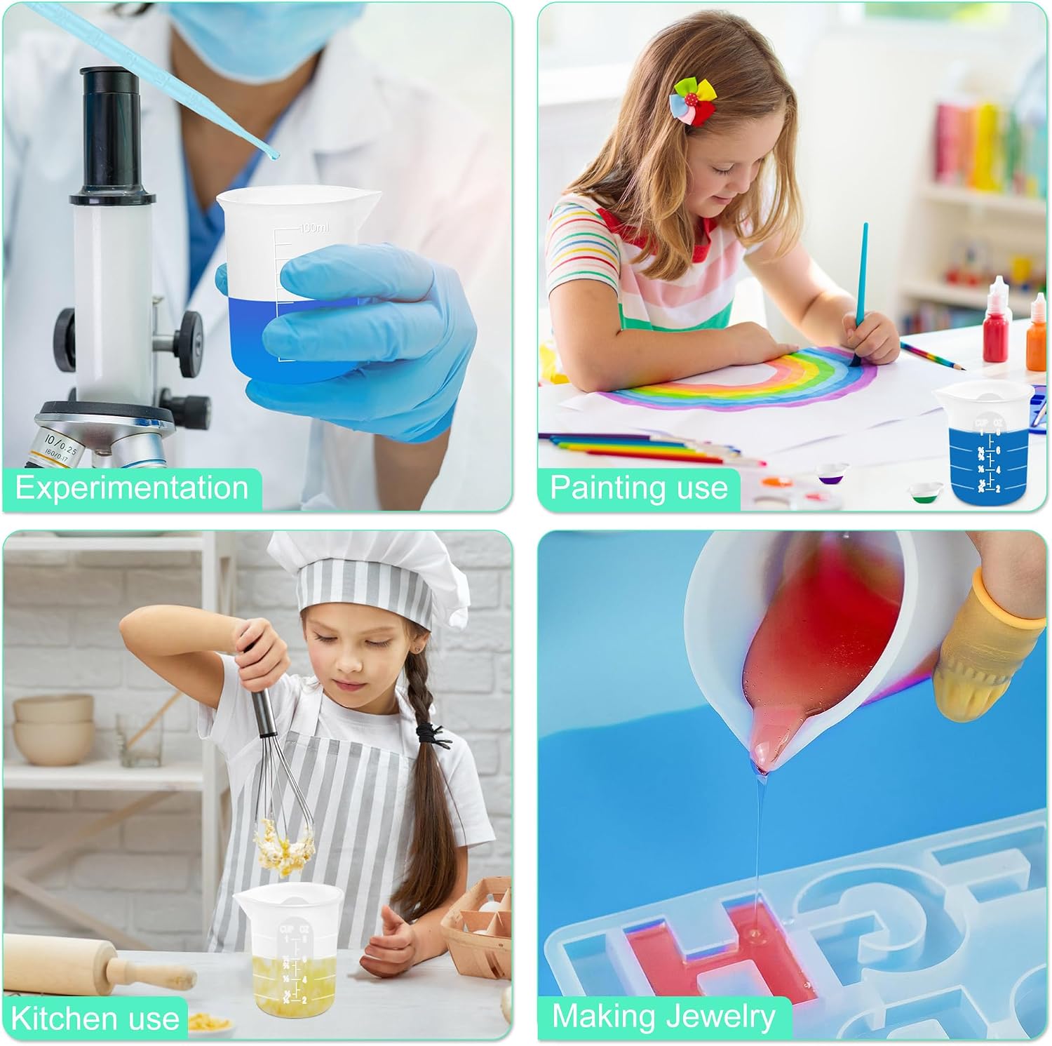 Thumbnail 6 de Silicone Resin Mixing Cups 250 ml