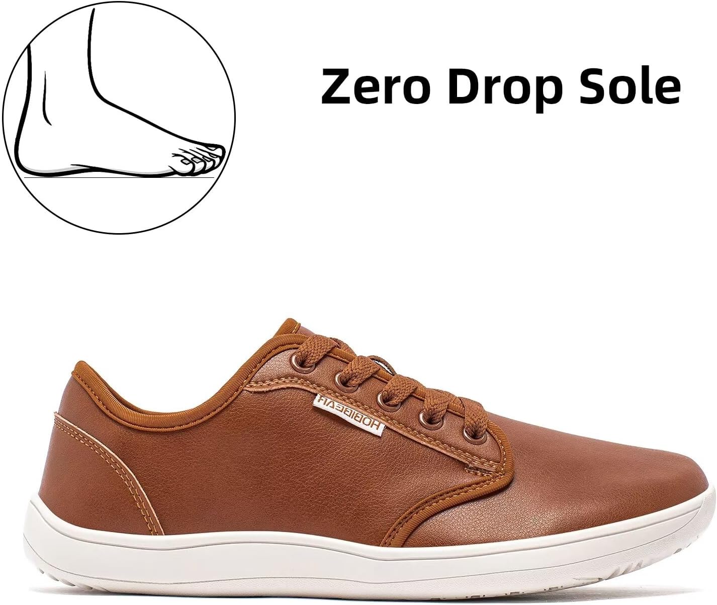 Thumbnail 2 de HOBIBEAR Unisex Barfußschuhe mit breiter Zehenbox aus Leder (Zero Drop)