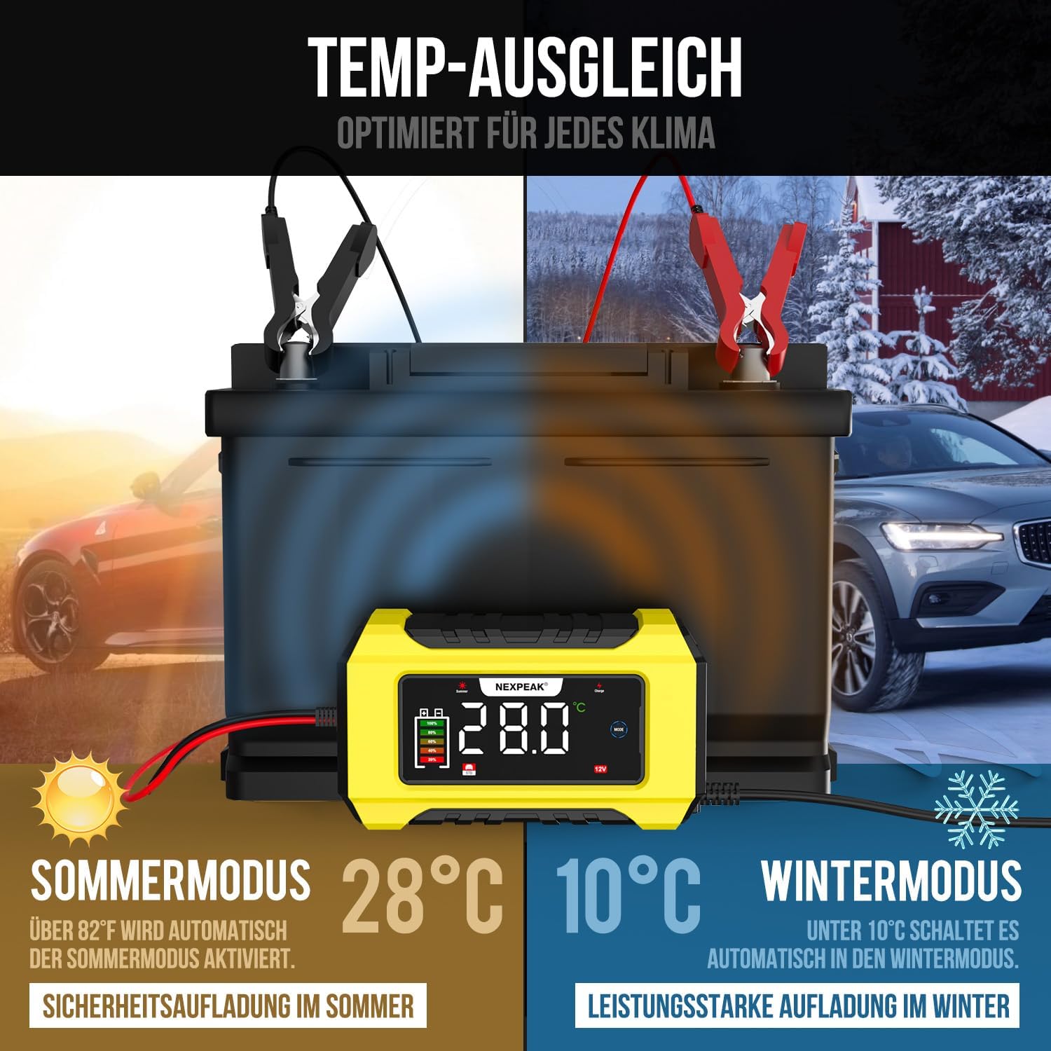 Thumbnail 6 de NEXPEAK NC215 15A Batterieladegerät 12V