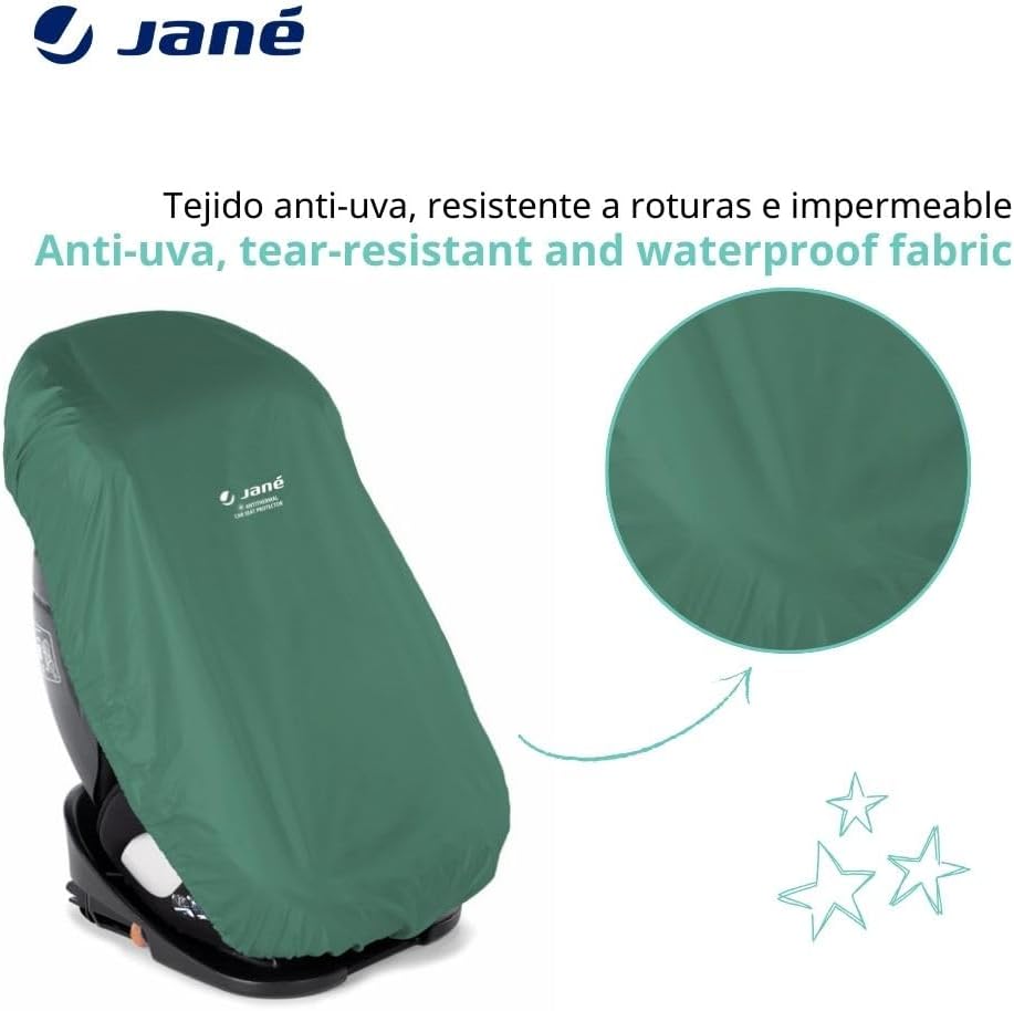 Detalle de Jané Housse Thermique Siège Auto Bébé Universelle – Protection UV, Réduction de la Chaleur et Imperméable