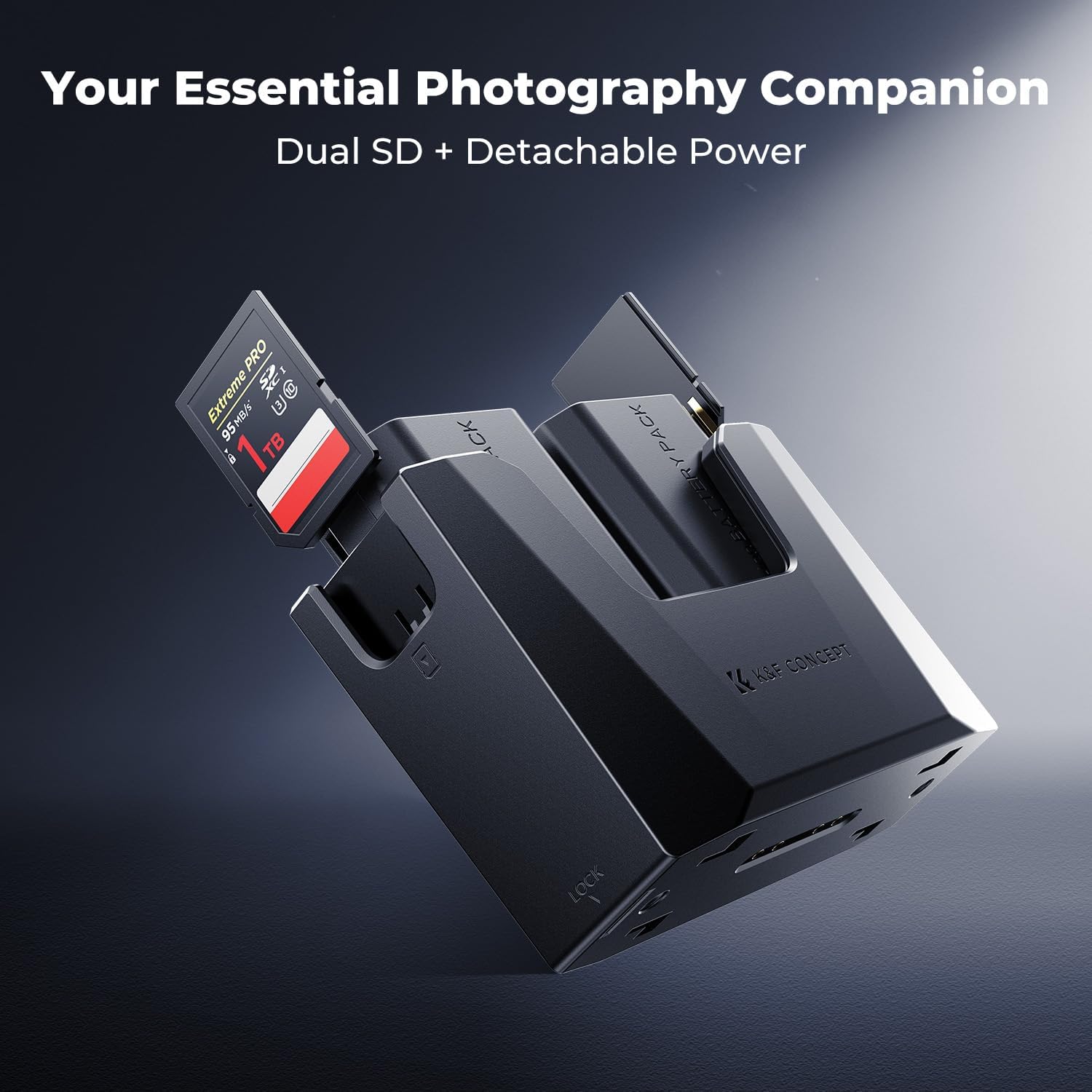 Thumbnail 6 de K&F CONCEPT NP-FZ100 2600mAh doppia batteria