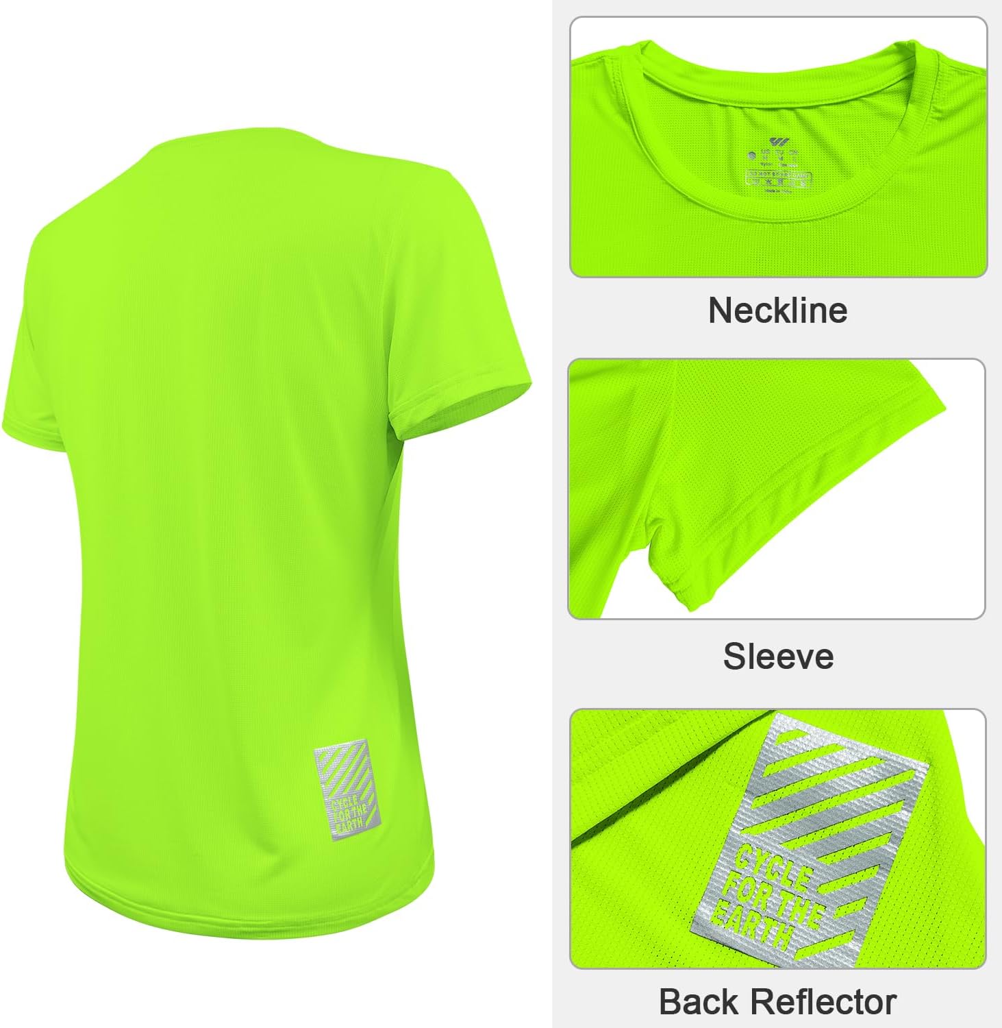 Thumbnail 5 de Wulibike Damen Sportshirt – 3er oder 5er Pack Funktionsshirt mit UPF 50+