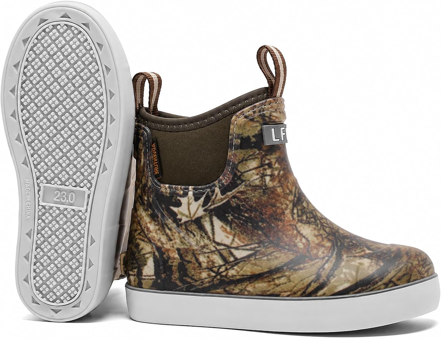 Thumbnail 6 de Kids Waterproof Rubber Rain Boots, Ankle Chelsea Style with Anti-Slip Traction