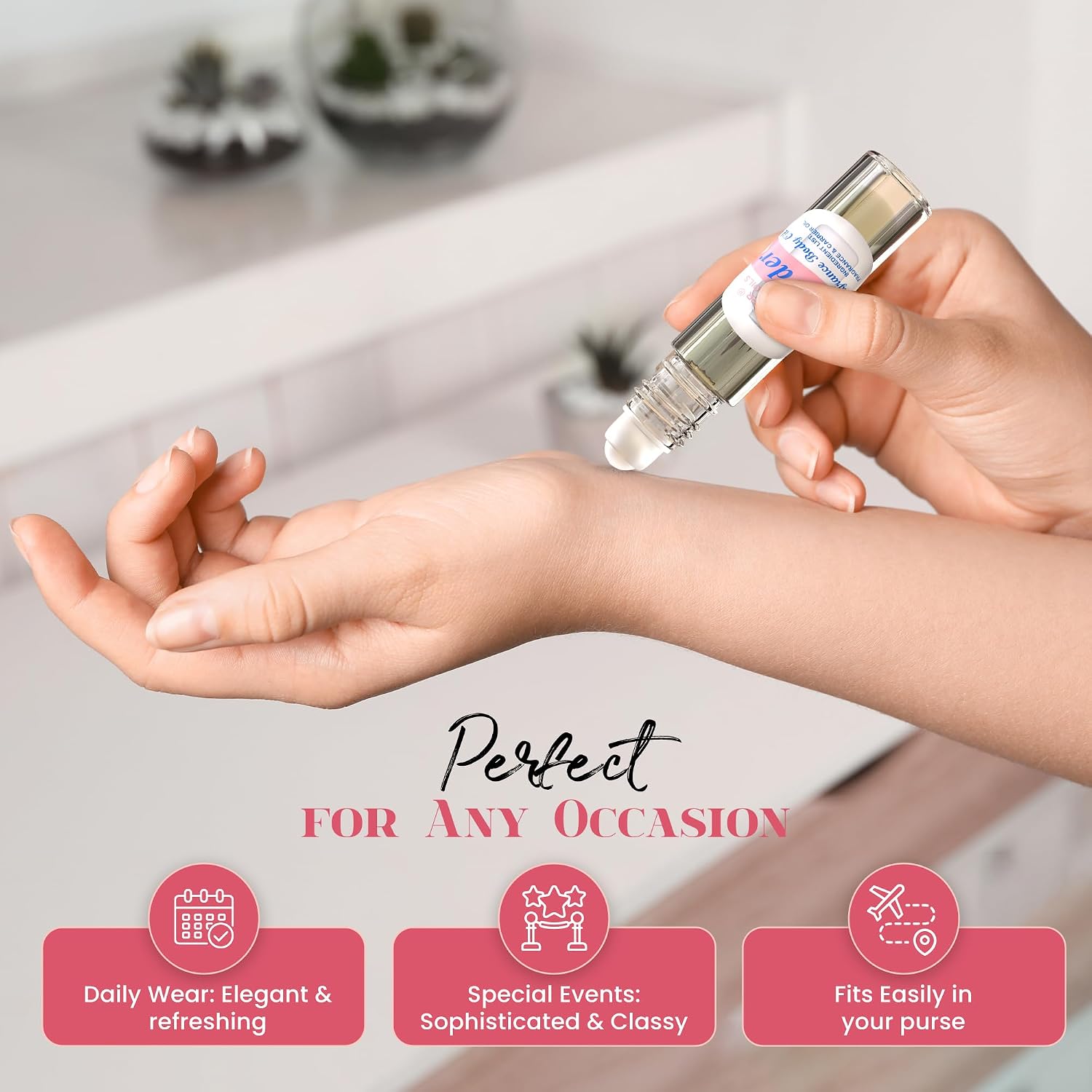 Thumbnail 5 de MOBETTER Fragrance Oils Powder Fresh Scent – Unisex Travel Roll-On