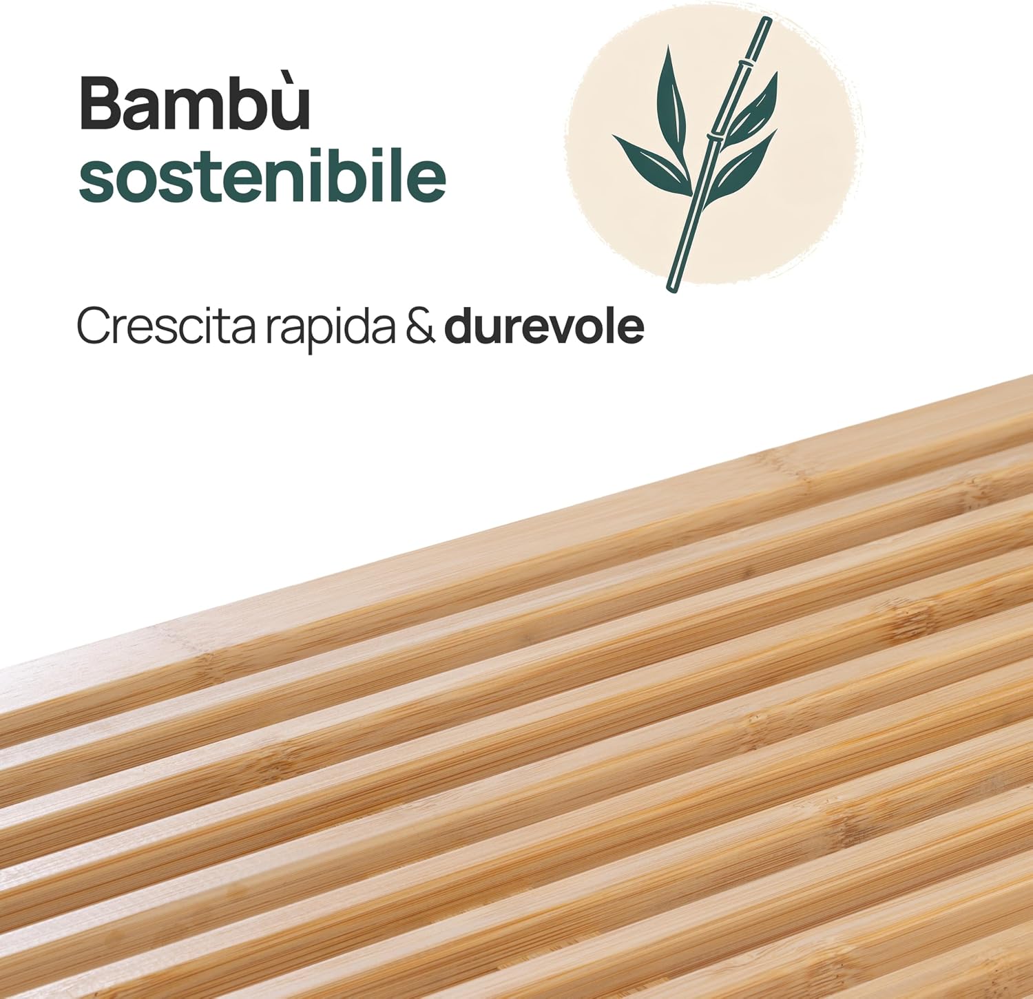 Thumbnail 5 de Bambù Panca 90 x 33 x 43 cm panca in legno