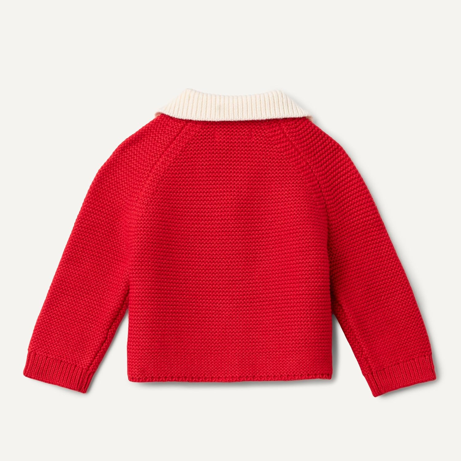 Detalle de Amazon Essentials x Sofia Grainge Unisex Toddlers and Babies' Peter Pan Collar Sweater Jacket