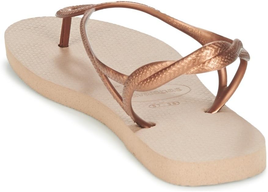 Detalle 2 de Havaianas Luna HV4129697-5282 Women's Flip-Flops, Rose Gold, Size 2