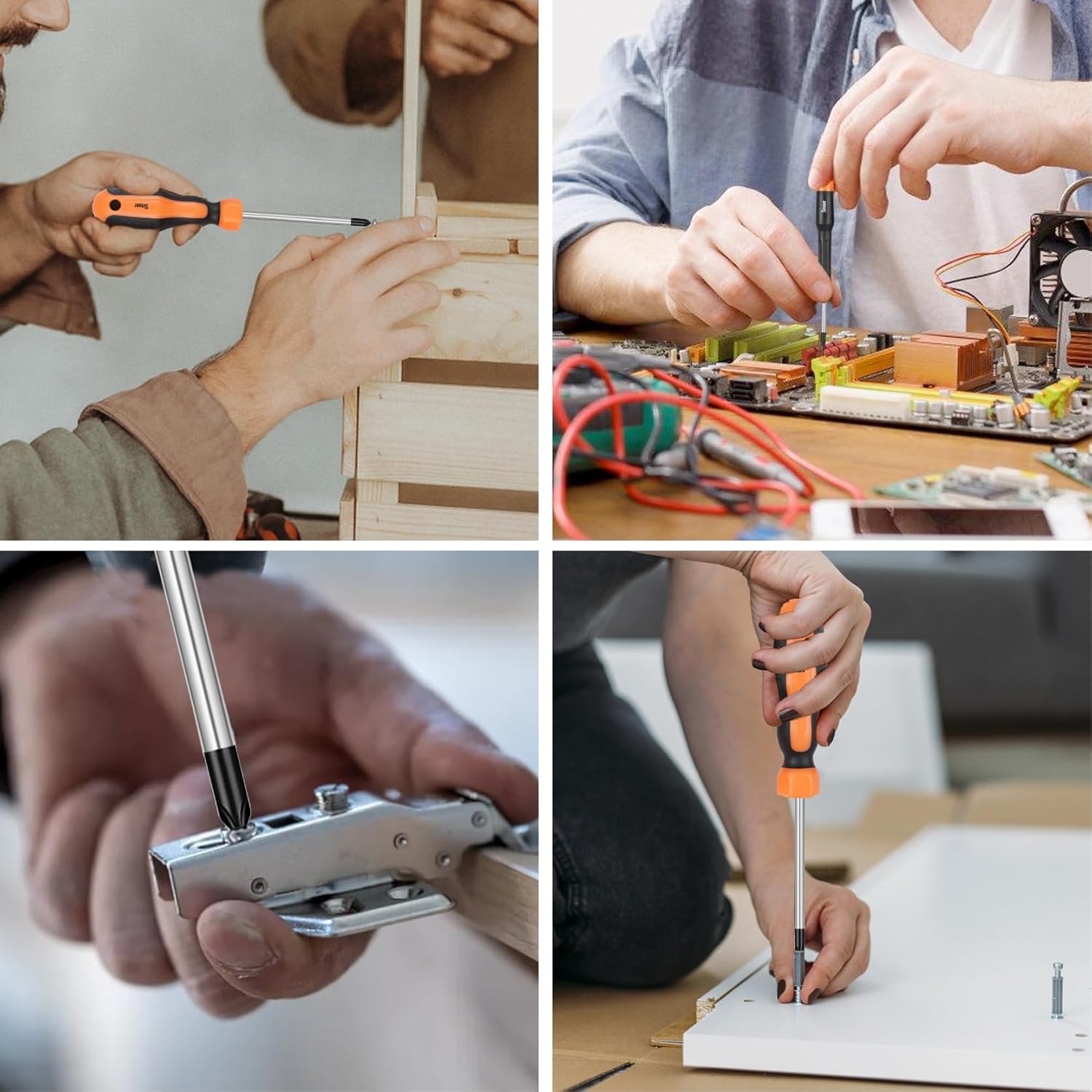 Thumbnail 5 de Juego de destornilladores magnéticos 13 piezas