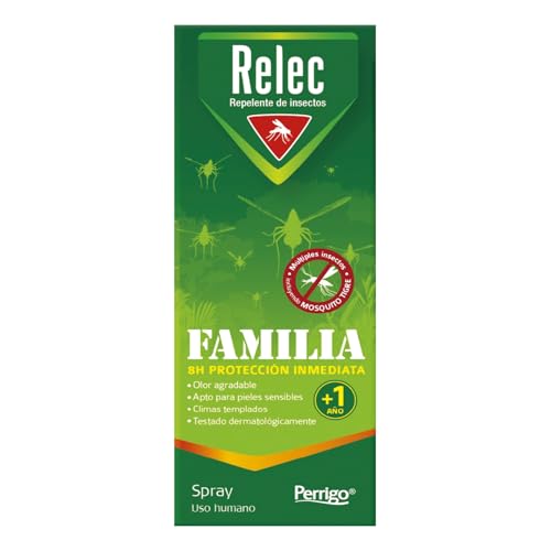 Relec Familia Spray Antimosquitos 100 ml: protección duradera para toda la familia