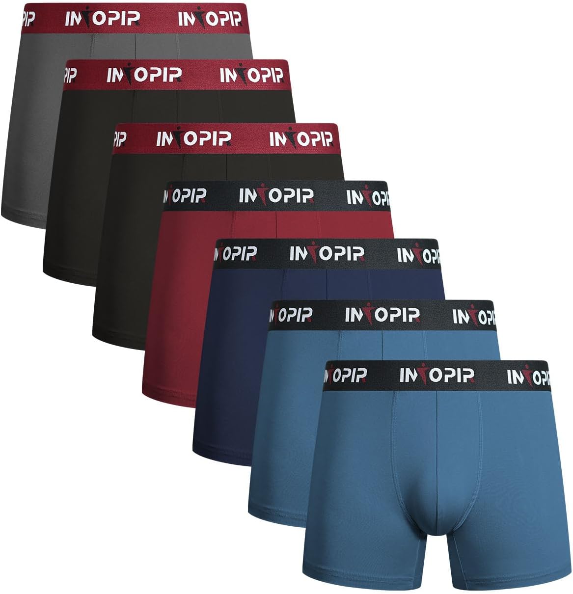 Thumbnail 6 de CHUAKIN Herren Boxershorts im 7er-Set – atmungsaktive Retroshorts mit elastischem Bund