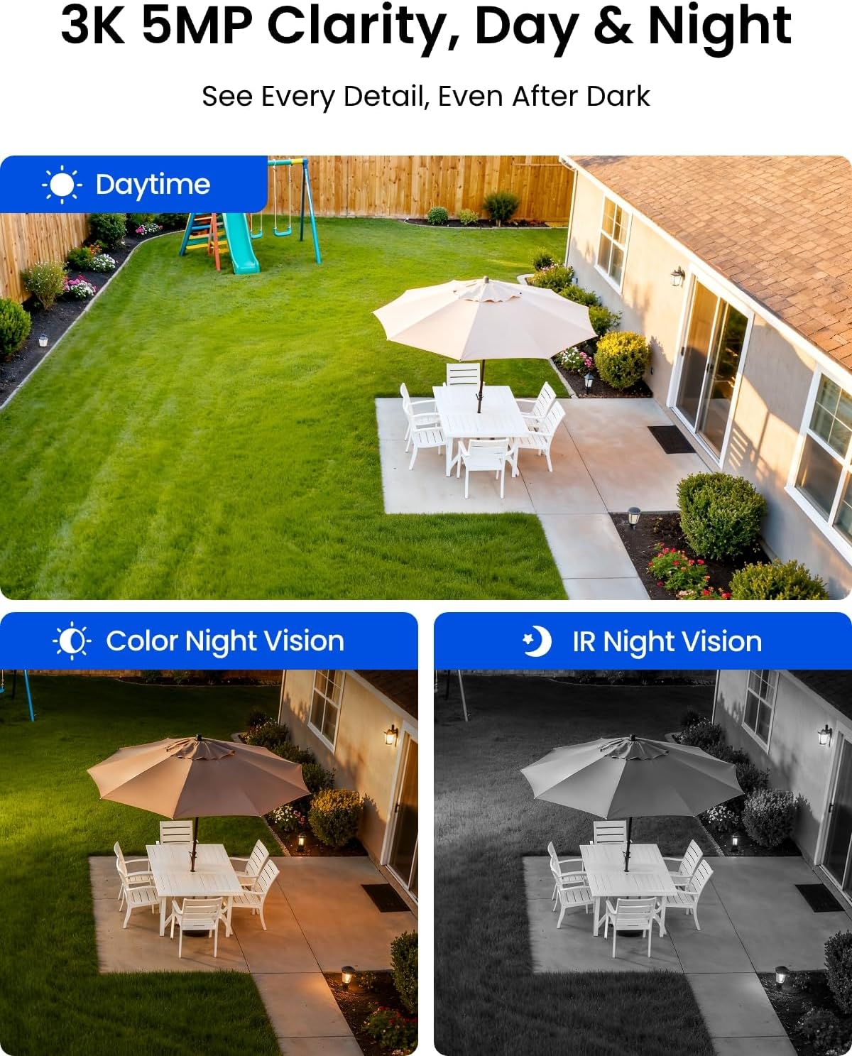 Thumbnail 2 de REOLINK Argus 3 Pro+SP Wireless Outdoor Camera, 5MP Color Night Vision