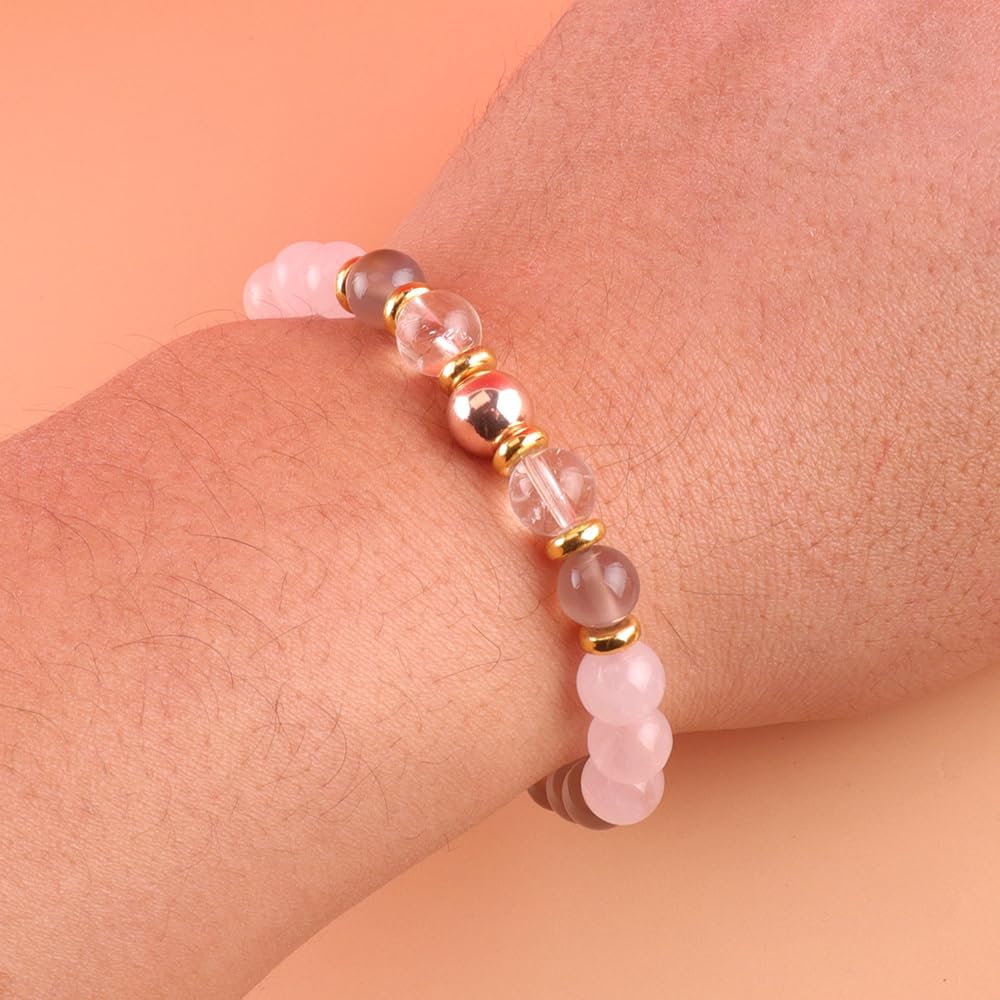 Thumbnail 4 de UEUC Heilstein-Perlenarmband für Frauen 18,5 cm