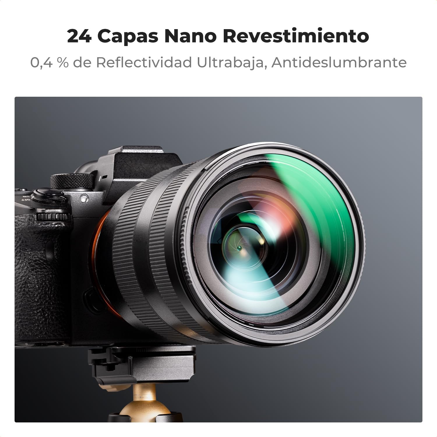 Thumbnail 4 de K&F CONCEPT Nano-D CPL 49mm Polarizador