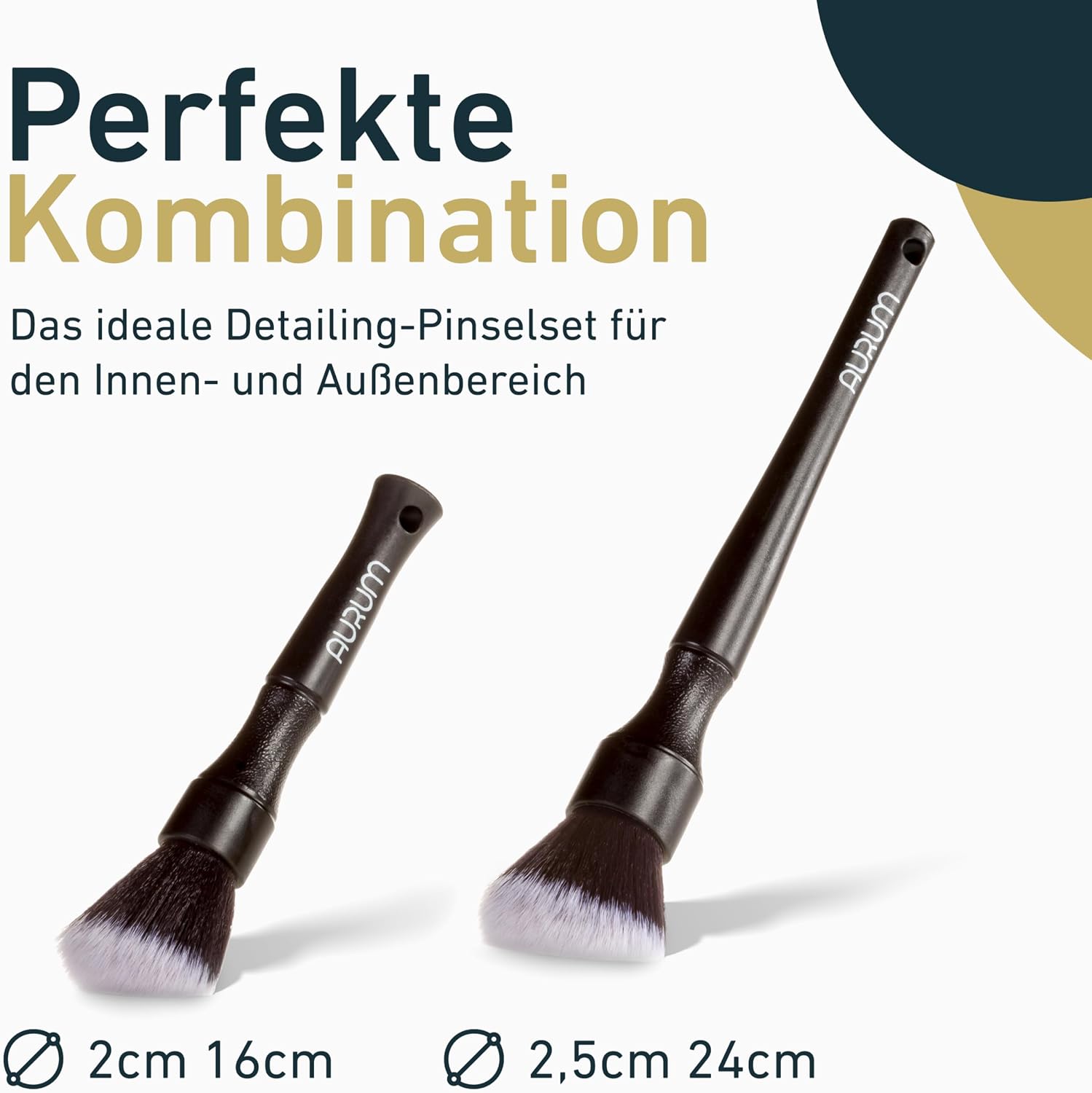 Detalle 2 de Aurum-Performance Detailing Pinsel 2er Set