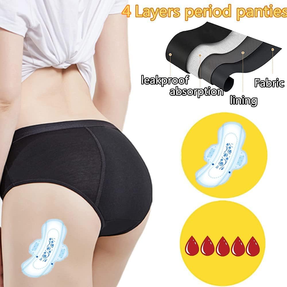 Thumbnail 5 de ZVZK Period Underwear, 30 mL Heavy Flow Absorbency, Four-Layer Design