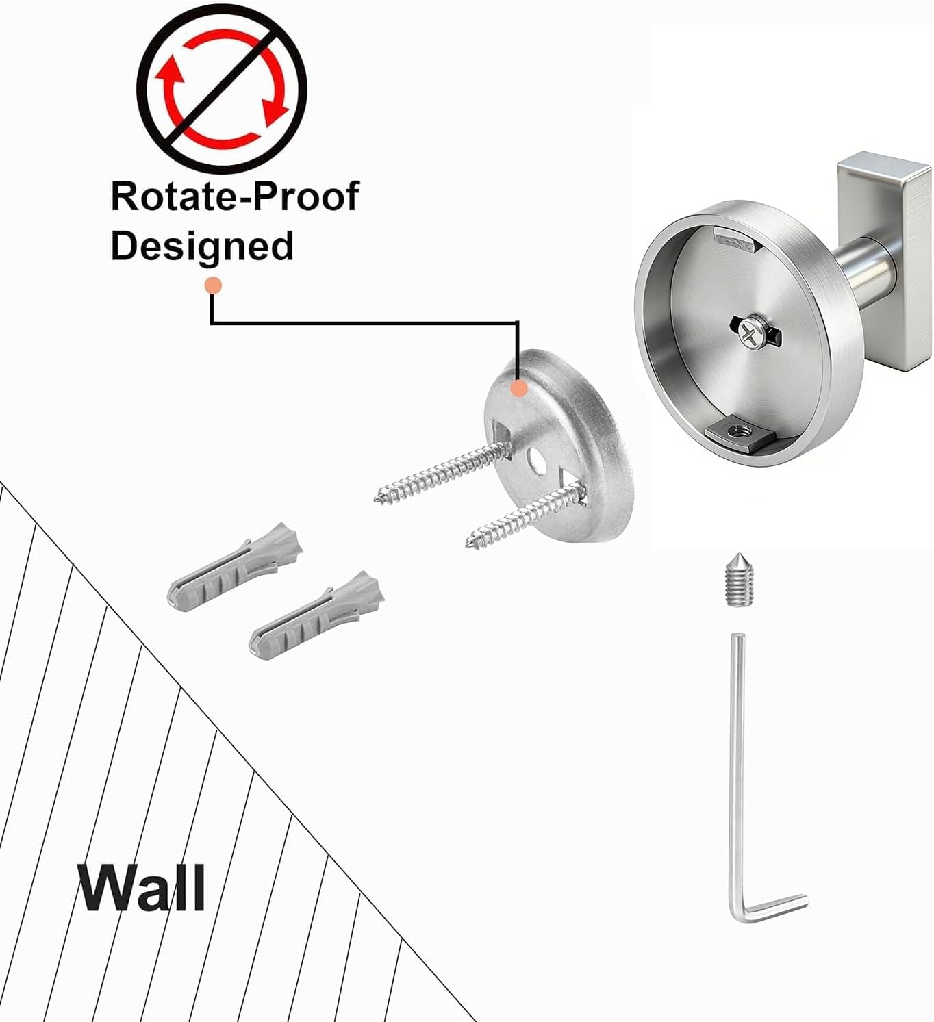 Thumbnail 4 de Towel Hooks in SUS304 Stainless Steel