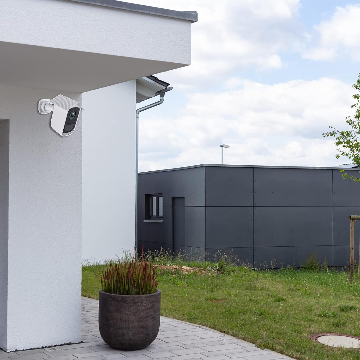 Thumbnail 5 de HOLACA Silikonhülle für eufy Security eufyCam S300 3C (Kamera nicht enthalten) – 2er Set in Weiß