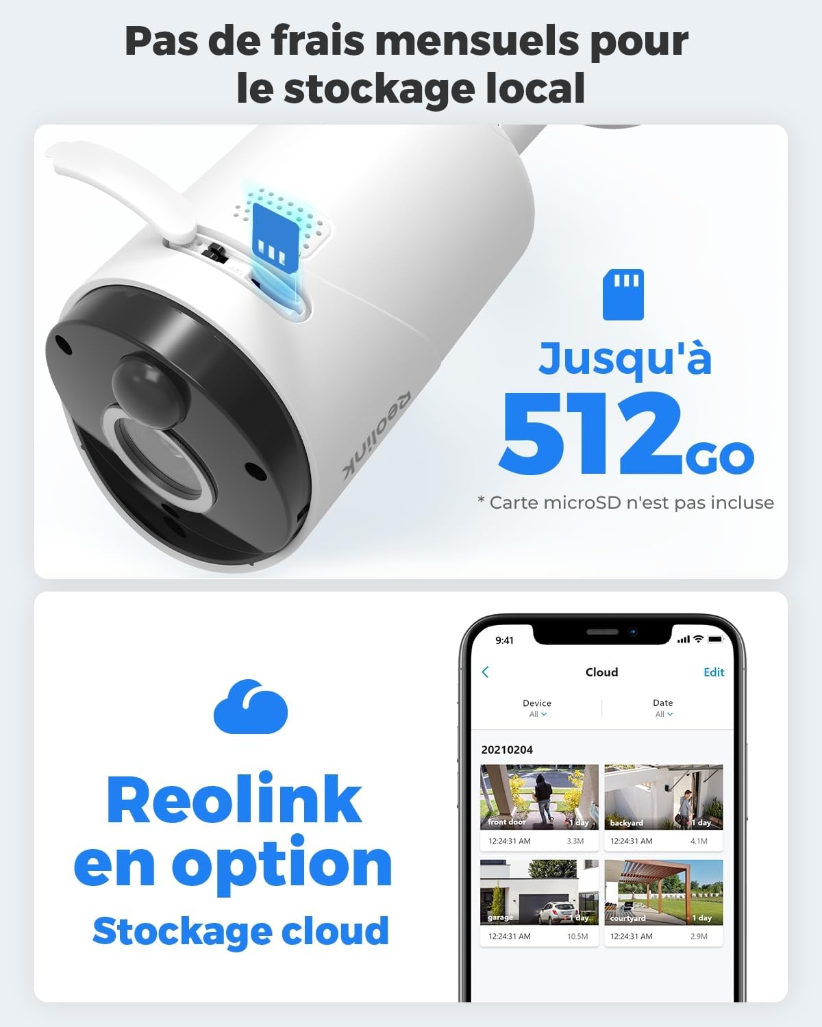 Thumbnail 6 de Reolink 5MP Caméra Solaire Extérieure Sans Fil