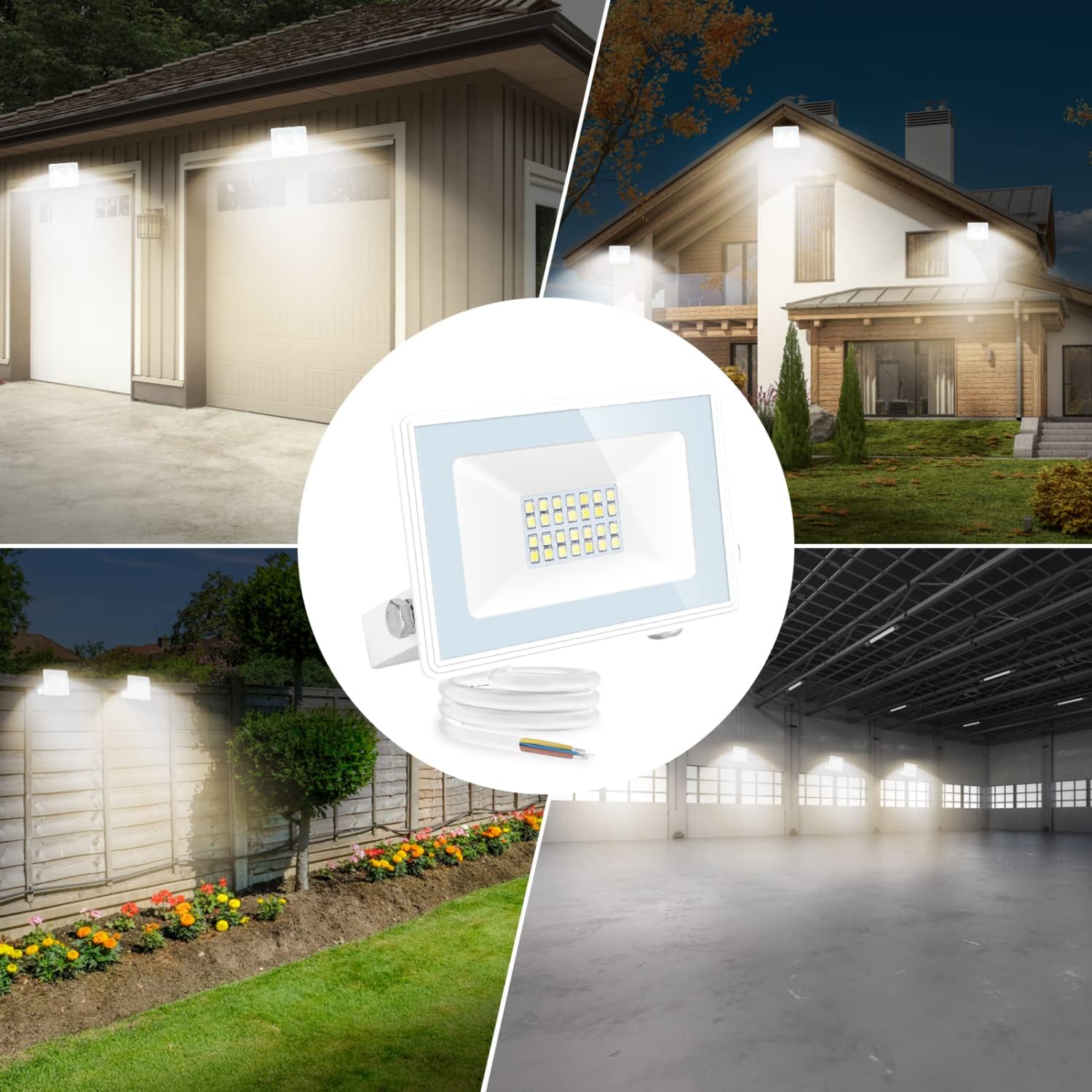 Thumbnail 5 de Aigostar Foco LED Exterior 20W IP65 - Iluminación de Seguridad