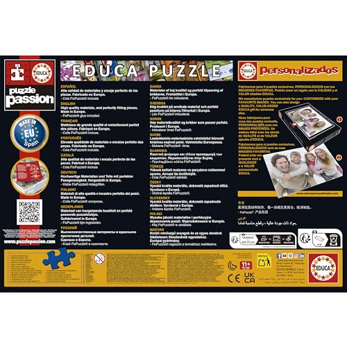 Thumbnail 1 de Educa 15969 - Puzzle 500 Piezas Dinosaurios 🦖 Con Pegamento