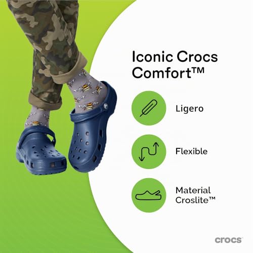 Thumbnail 9 de Crocs Classic Clog 42-43 EU, zueco azul marino con compuesto Croslite