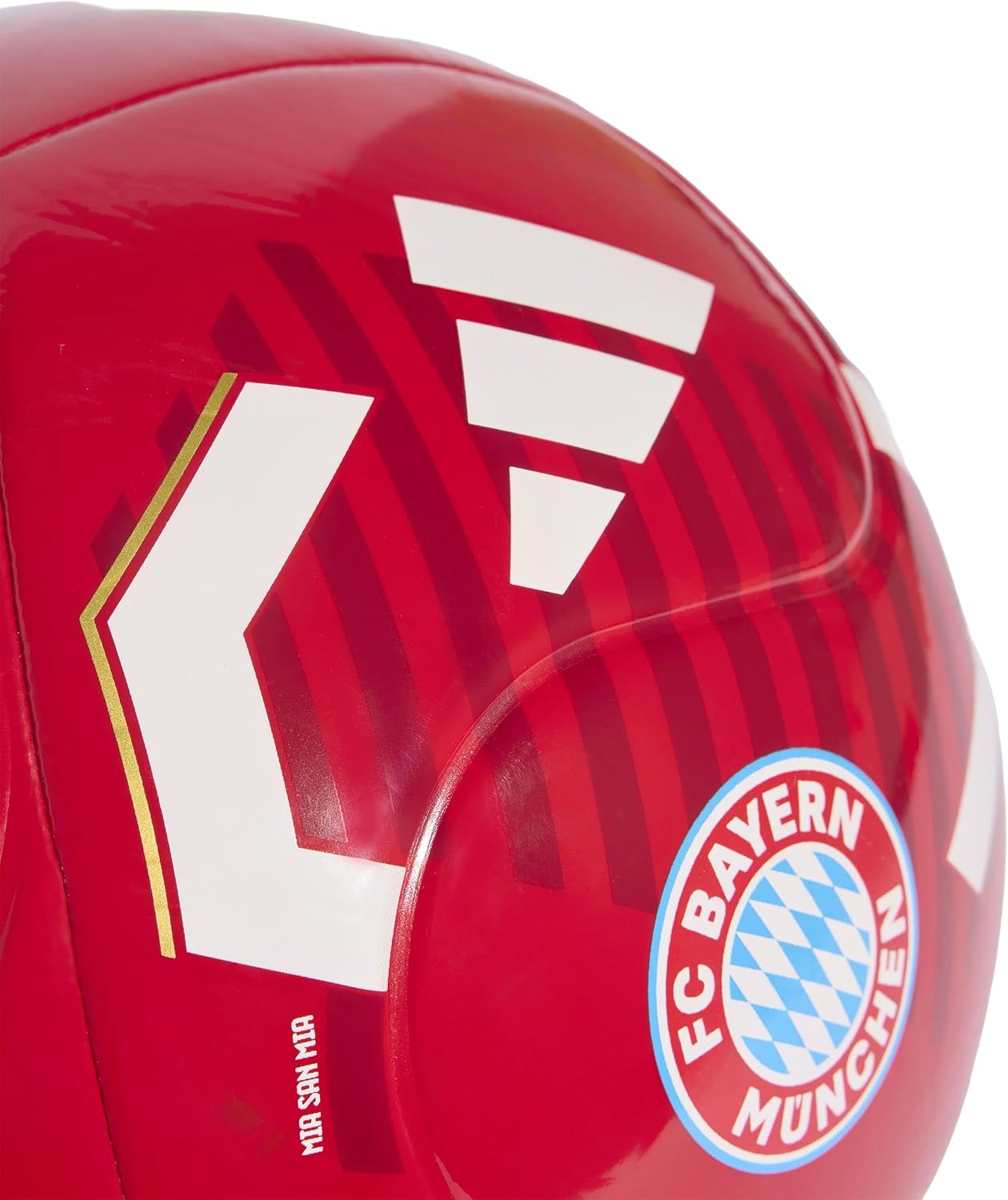 Detalle 2 de adidas FC Bayern Home Club-voetbal, maat 5, gerecycleerde TPU en butylblaas